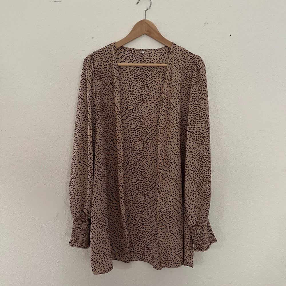 Leopard Print Blouse